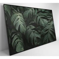 Quadro Folhas 90x60 Cm Vidro Impresso - 6