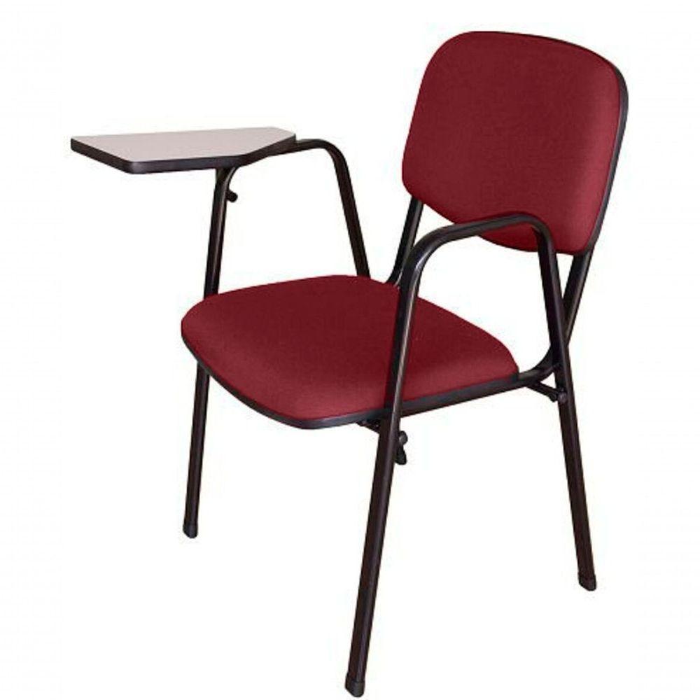 Cadeira Universitária Para Auditórios Linha Hotel Vermelho - 1
