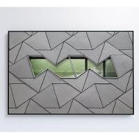 Quadro Arquitetura Formas 120x80 Cm Vidro Impresso - 2