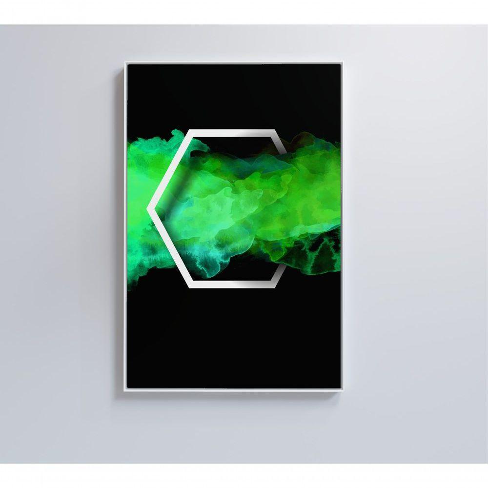 Quadro Hexágono Playstation 120x80 Cm Tecido Canvas - 3