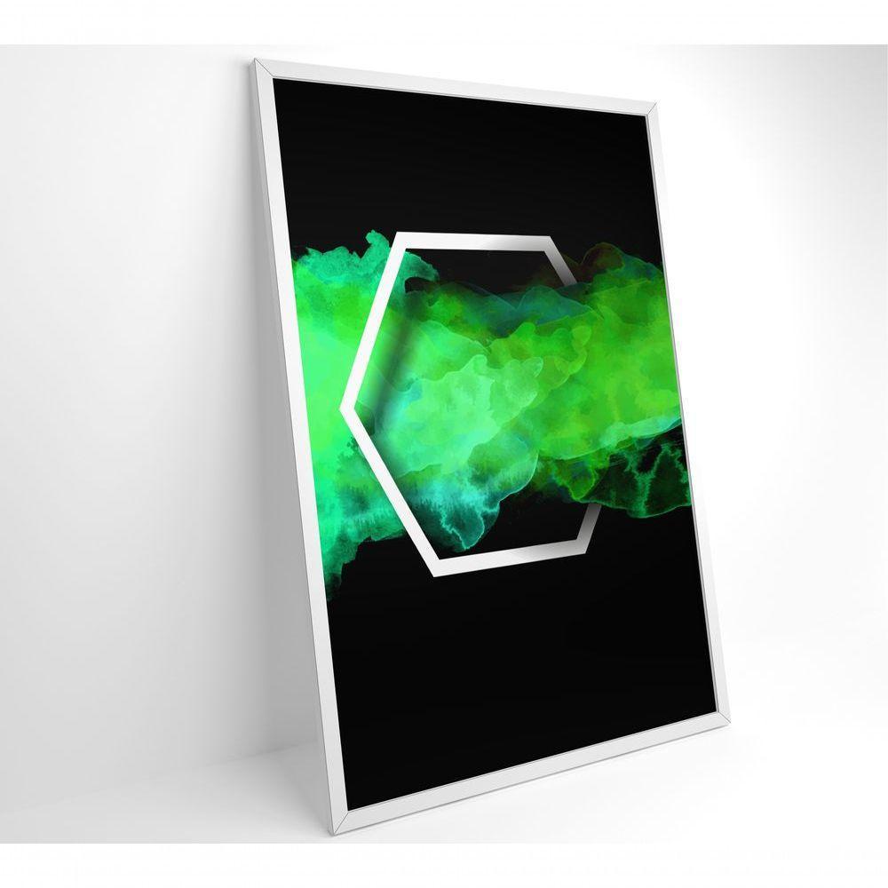 Quadro Hexágono Playstation 120x80 Cm Tecido Canvas - 4