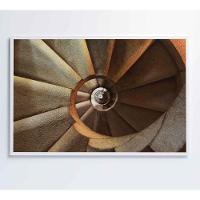 Quadro Arquitetura Espiral 90x60 Cm Tecido Canvas - 3