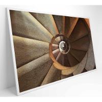 Quadro Arquitetura Espiral 90x60 Cm Tecido Canvas - 8