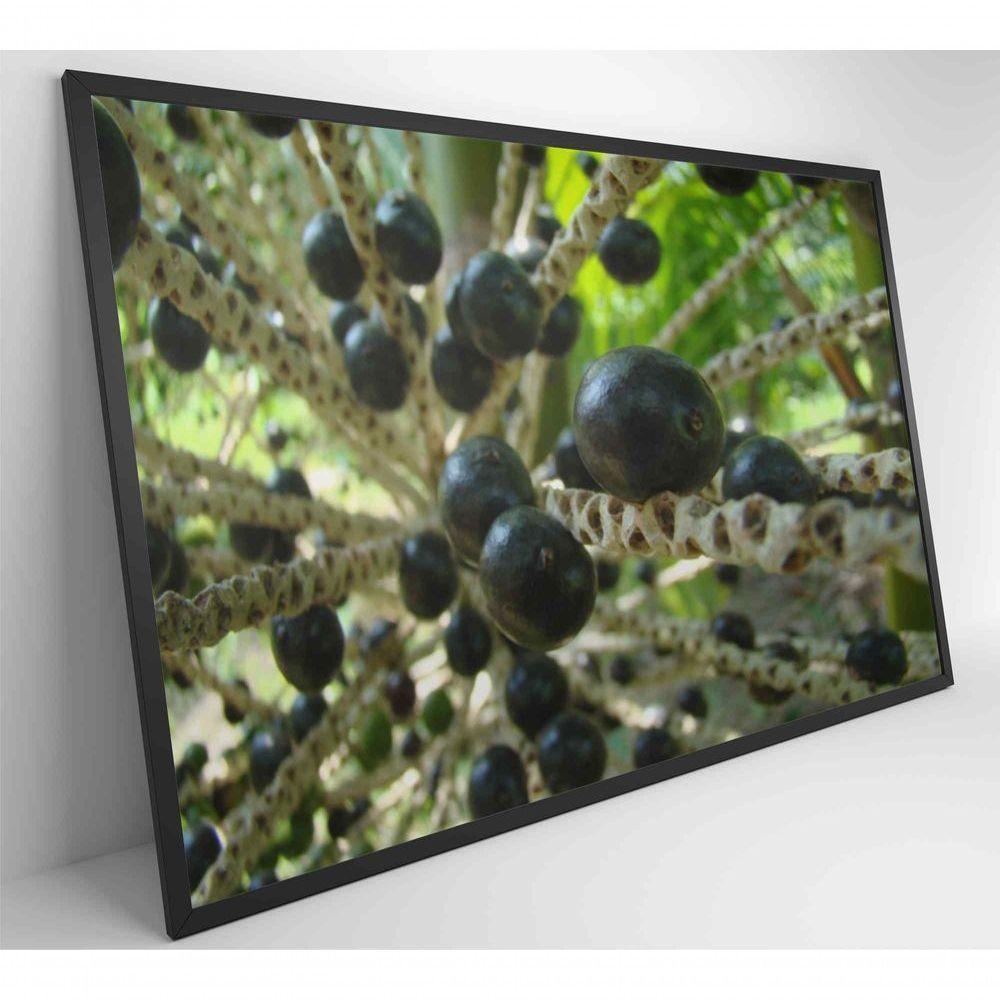 Quadro Açaí 90x60 Cm Tecido Canvas - 8