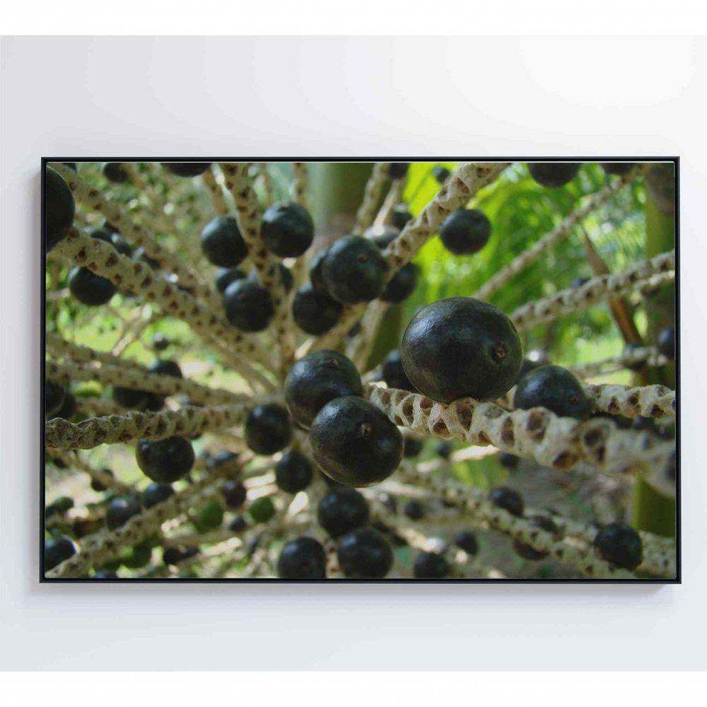 Quadro Açaí 90x60 Cm Vidro Impresso - 4