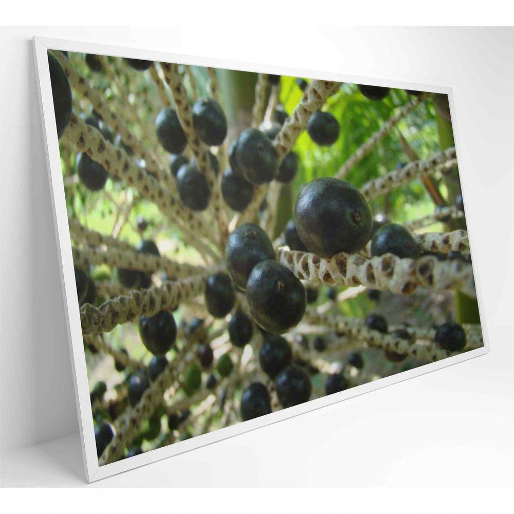 Quadro Açaí 120x80 Cm Vidro Impresso - 3