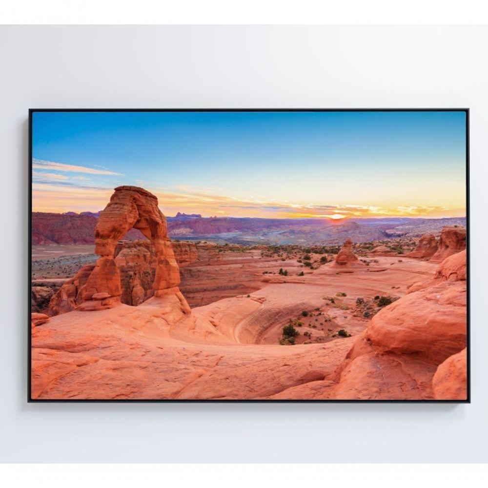 Quadro Parque Nacional Dos Arcos Utah 90x60 Cm Vidro Impresso - 2