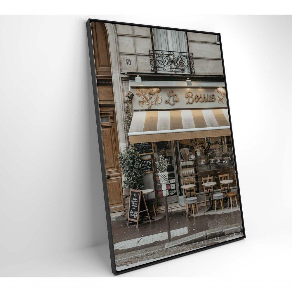 Quadro Bistrô Paris 60x90 Cm Tecido Canvas - 5