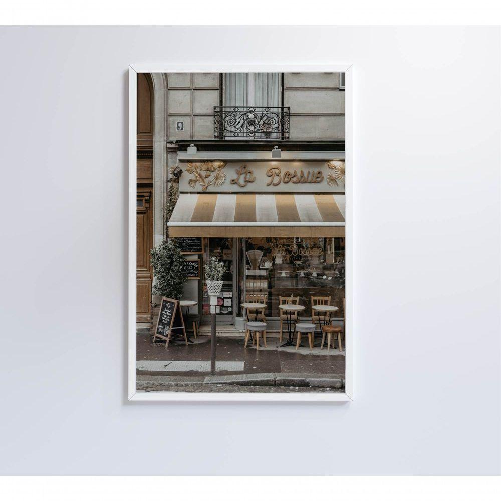 Quadro Bistrô Paris 60x90 Cm Tecido Canvas - 7