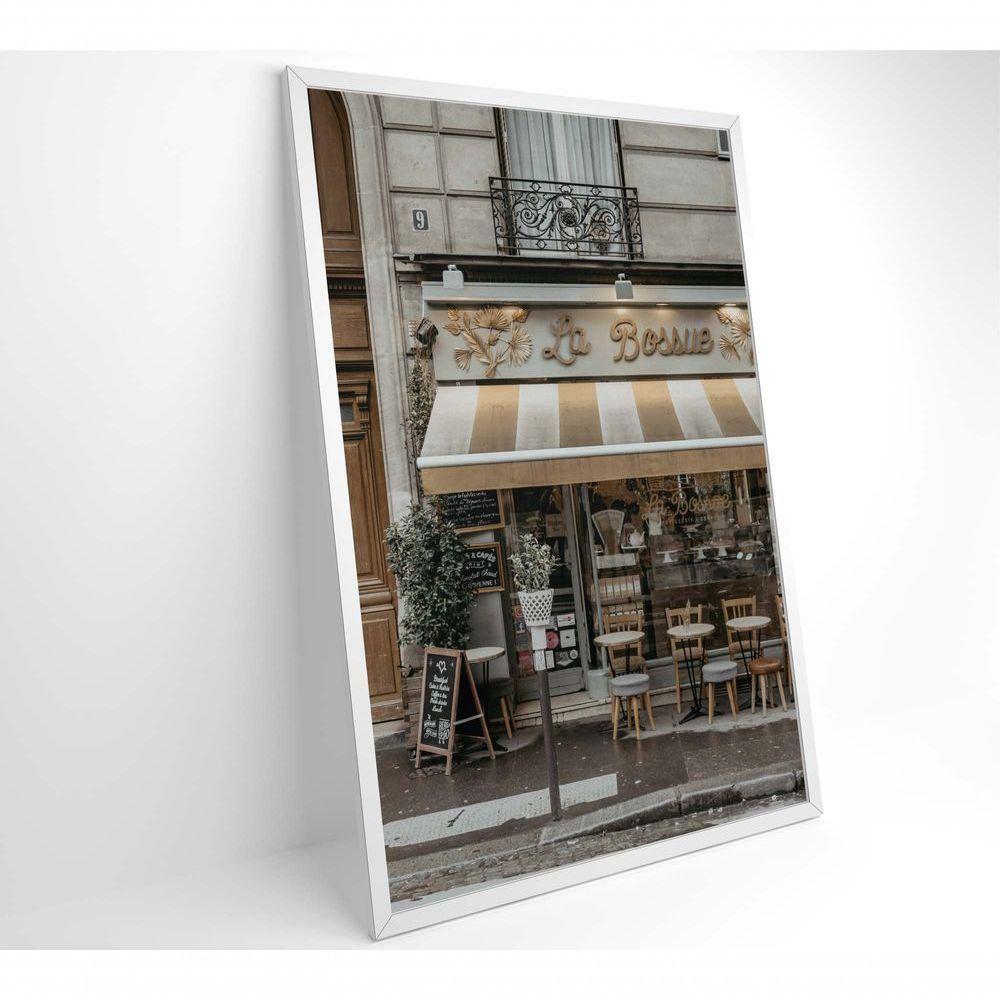Quadro Bistrô Paris 60x90 Cm Tecido Canvas - 8