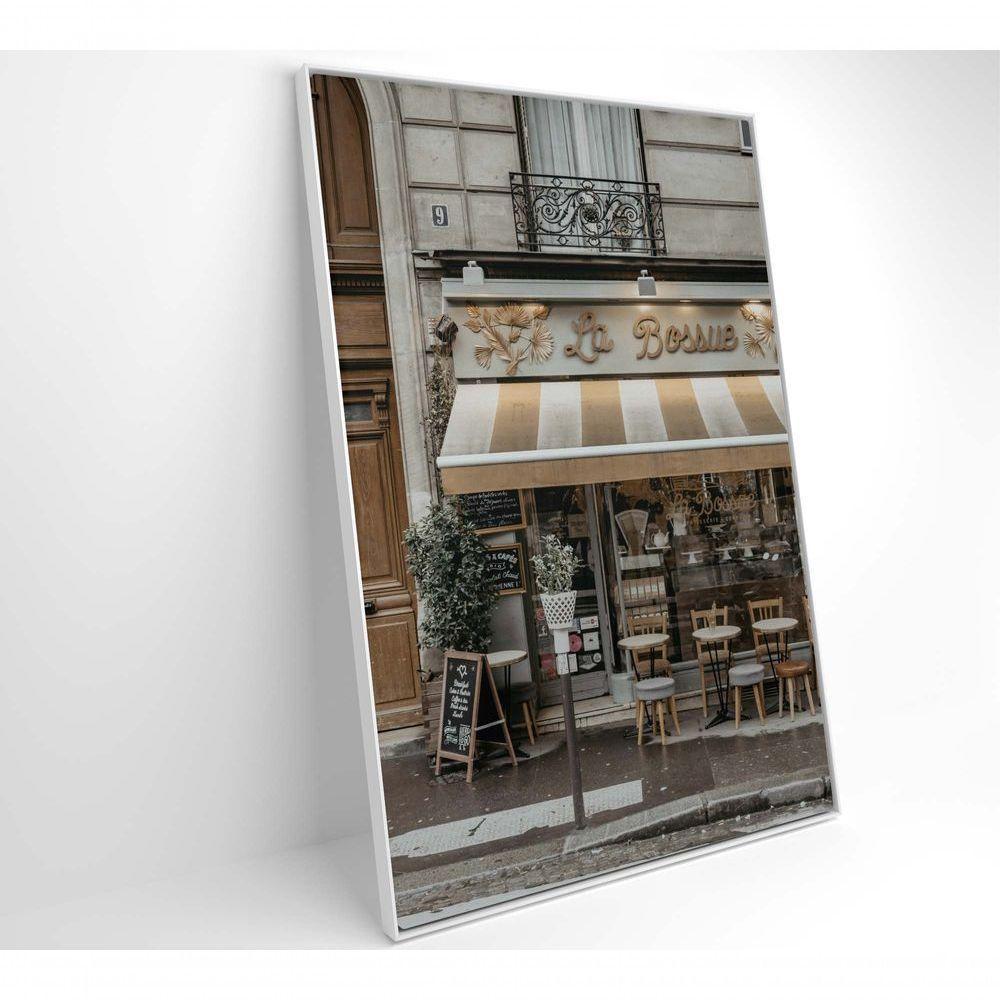Quadro Bistrô Paris 60x90 Cm Tecido Canvas - 9
