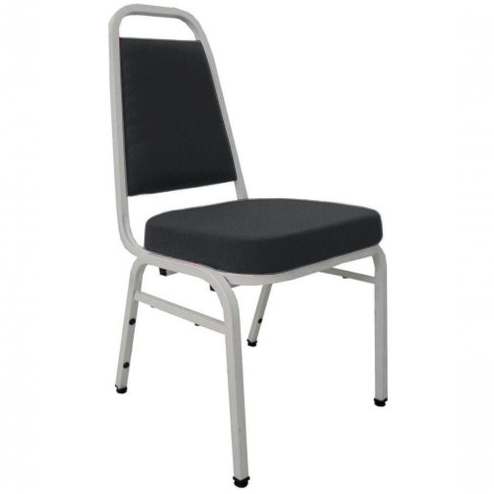 Cadeira Empilhável Para Auditórios Linha Hotel Plus Marrom - 1