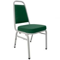 Cadeira Empilhável Para Auditórios Linha Hotel Plus Verde - 1