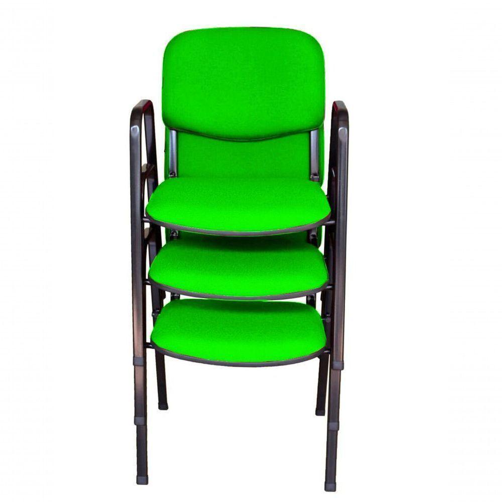 03 Cadeiras Para Auditórios Linha Hotel Auditório Verde - 2