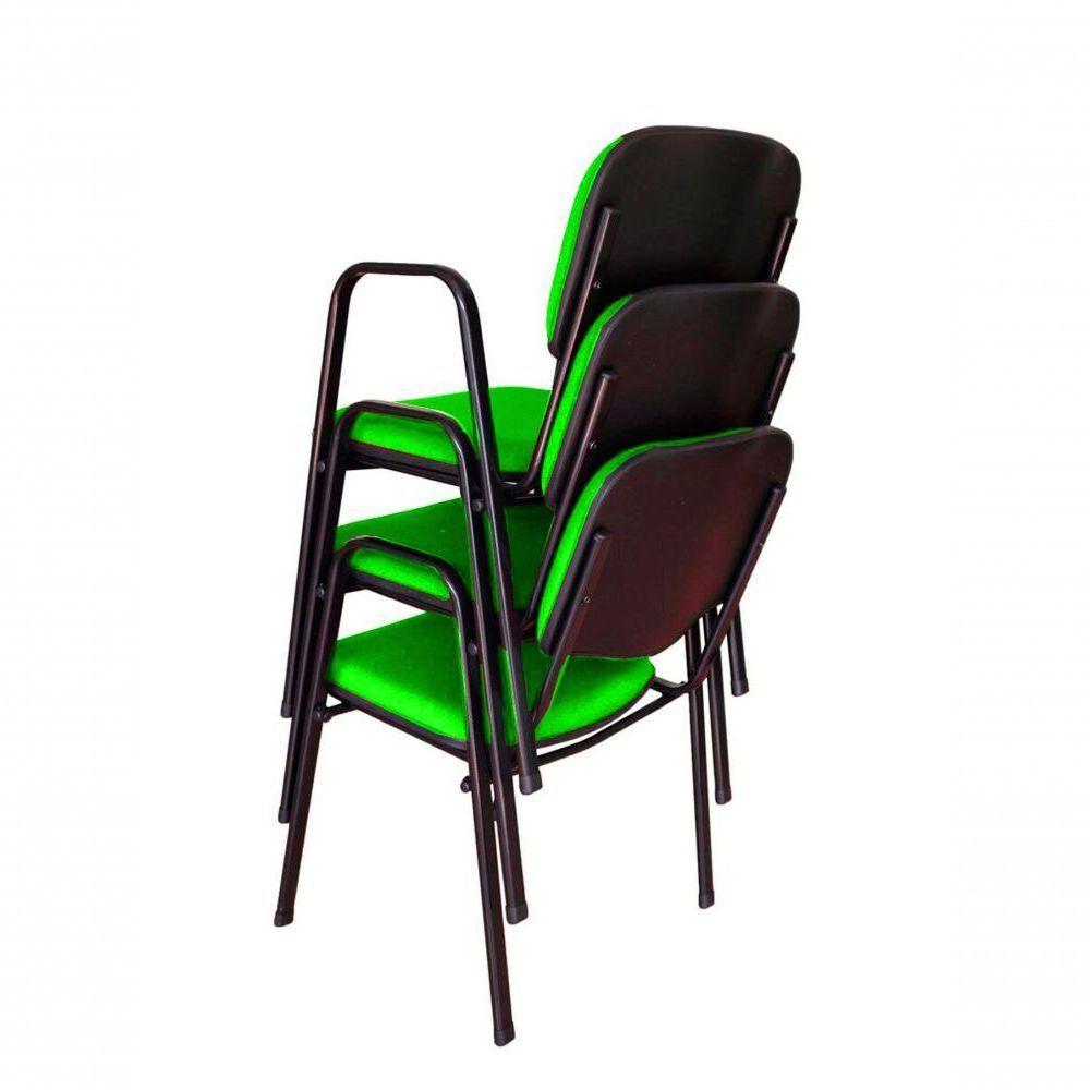03 Cadeiras Para Auditórios Linha Hotel Auditório Verde - 3