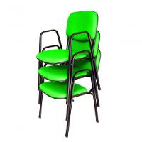 03 Cadeiras Para Auditórios Linha Hotel Auditório Verde - 1