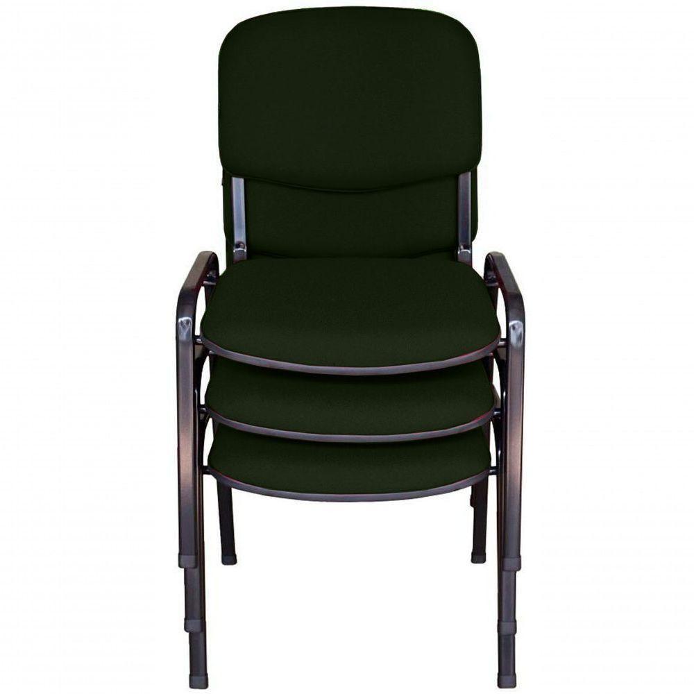 03 Cadeiras Para Auditórios Linha Hotel Auditório Verde - 2