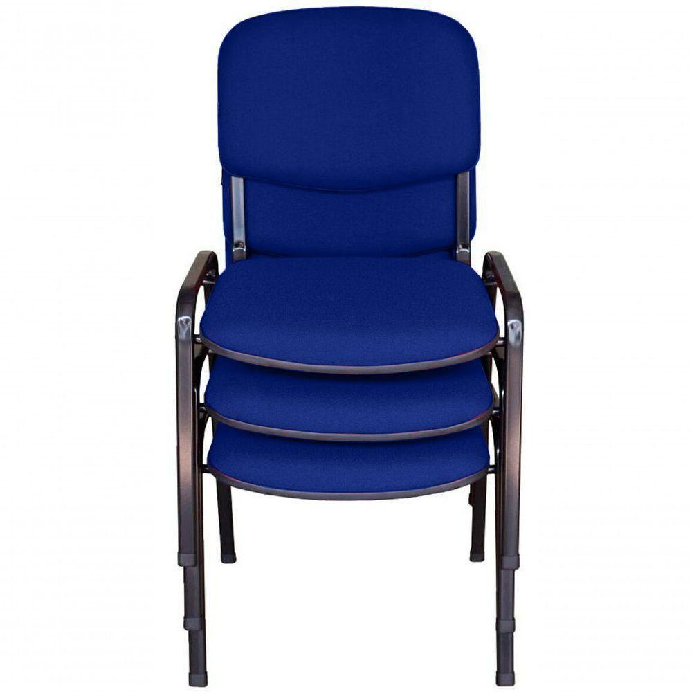 03 Cadeiras Para Auditórios Linha Hotel Auditório Azul - 2