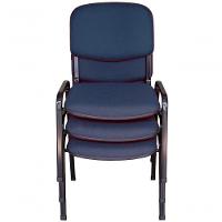 03 Cadeiras Para Auditórios Linha Hotel Auditório Azul - 2