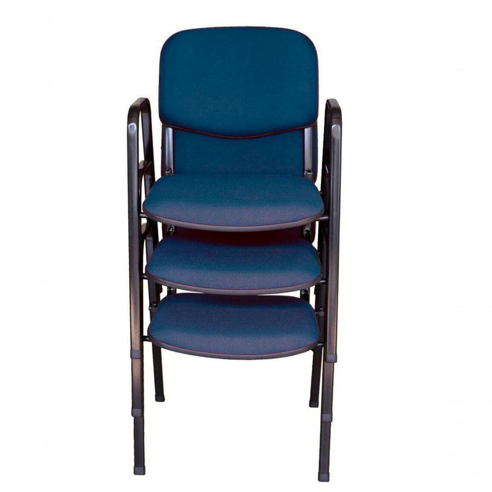 03 Cadeiras Para Auditórios Linha Hotel Auditório Azul - 2