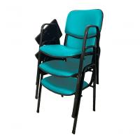 03 Cadeiras Universitárias Linha Hotel Auditório Verde - 2