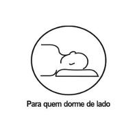 Travesseiro Fibras Siliconadas Plus Percal 200 Fios p/Fronha (70x50x15) - Ortobom - 3