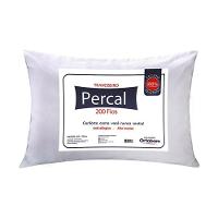 Travesseiro Fibras Siliconadas Plus Percal 200 Fios p/Fronha (70x50x15) - Ortobom - 1