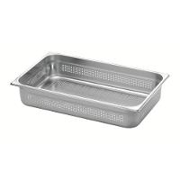 Cuba Perfurada Tramontina Gn 1/1 Em Aço Inox Sem Alças Profundidade 100 Mm - Aço 201 Tramontina - 1