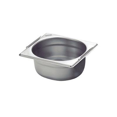 Cuba Tramontina Gn 1/6 Em Aço Inox Com Alças Móveis Profundidade 65 Mm - Aço 304 Tramontina