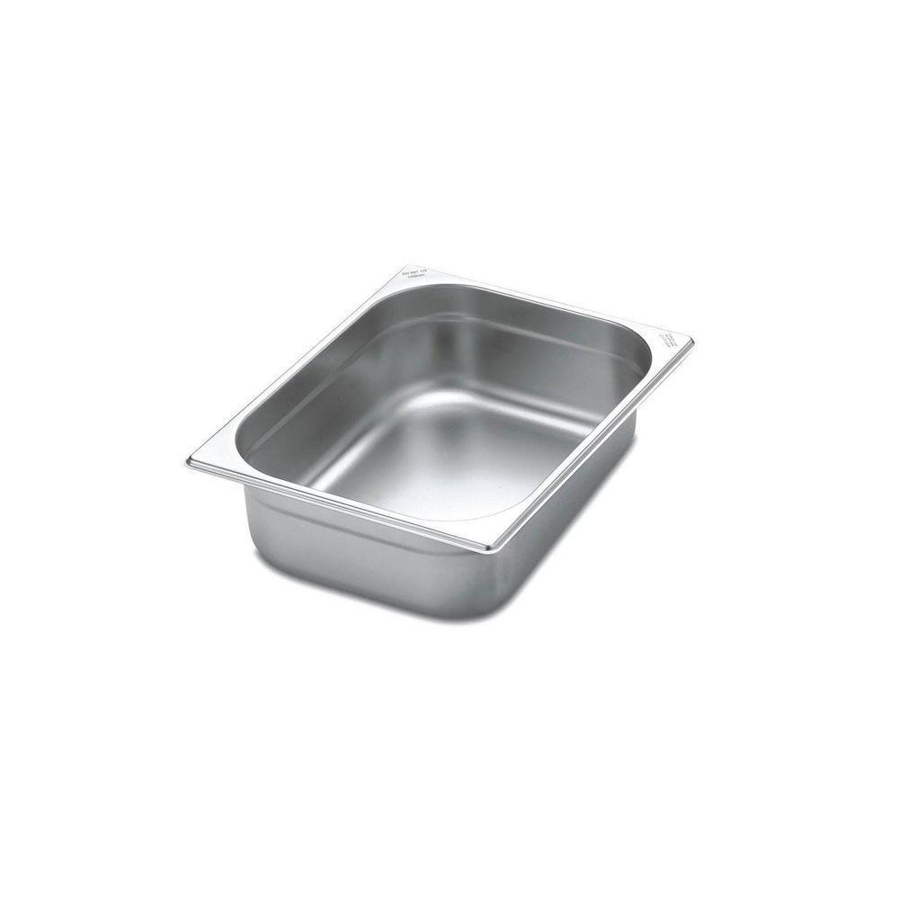 Cuba Gastronômica Tramontina 1/2 Em Aço Inox Sem Alças Profundidade 180 Mm - Aço 304 Tramontina - 1