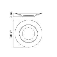 Prato Pão Tramontina Maria Augusta Em Porcelana 17 Cm Tramontina - 3