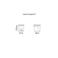 Lixeira Tramontina Compact 7l Em Polipropileno Preto Tramontina - 2