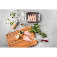 Assadeira Tramontina Cosmos Retangular Em Aço Inox 52 Cm 7,2 L Tramontina