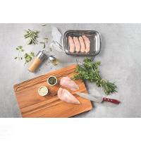 Assadeira Tramontina Cosmos Retangular Em Aço Inox 34 Cm 2,2 L Tramontina - 5