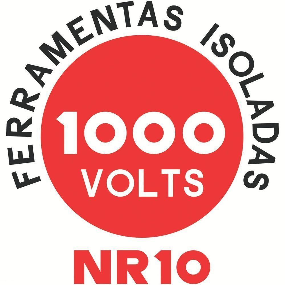 Alicate Universal 8" Isolado Tramontina Em Aço Especial Com Empunhadura Dupla Injeção Tramontina - 4