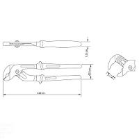 Alicate Bomba-d'água 10" Isolado 1000 V Tramontina Tramontina