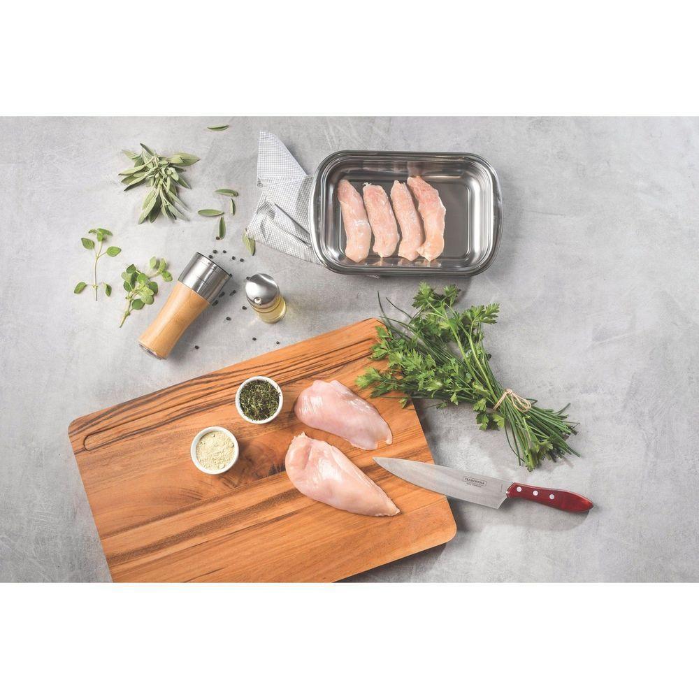 Assadeira Tramontina Cosmos Retangular Em Aço Inox 48 Cm 5,8 L Tramontina - 10