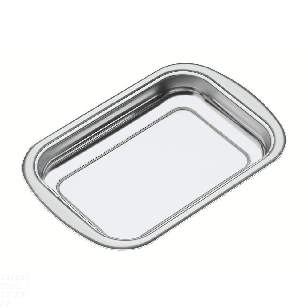 Assadeira Tramontina Cosmos Retangular Em Aço Inox 43 Cm 4 L Tramontina - 1