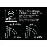 Aspersor De Impulso Setorial Para Engate Rápido Tramontina Tramontina
