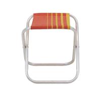 Banqueta De Praia Tramontina Fiji Em Alumínio Com Assento Laranja E Amarelo Tramontina - 3