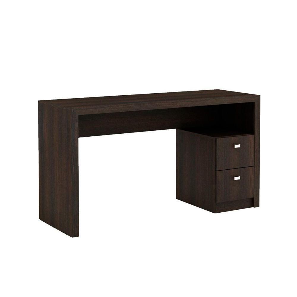 Mesa de Computador ME4130 c/ 2 Gavetas Rústico - Tecno Mobili - 1