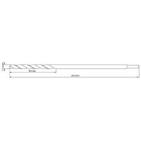 Broca Para Fibrocimento E Mourão 9/32" 250 Mm Tramontina Com Corpo Polido Tramontina - 3