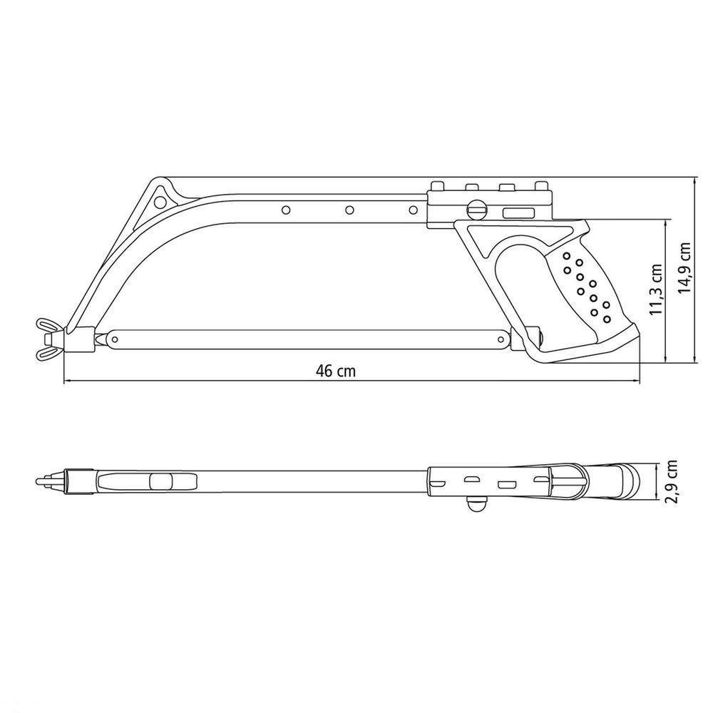 Arco De Serra Regulável 12" Tramontina Injetado Em Polímero Reforçado Tramontina - 5