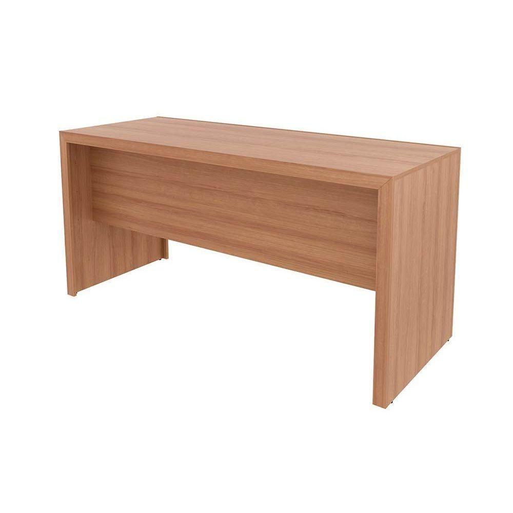 Mesa de Computador Solteiro ME4113 c/ 3 Gavetas Nogal - Tecno Mobili - 7