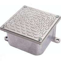 Caixa De Passagem Cp - 1515 Em Alumínio Com Tampa Reversível Tramontina - 1