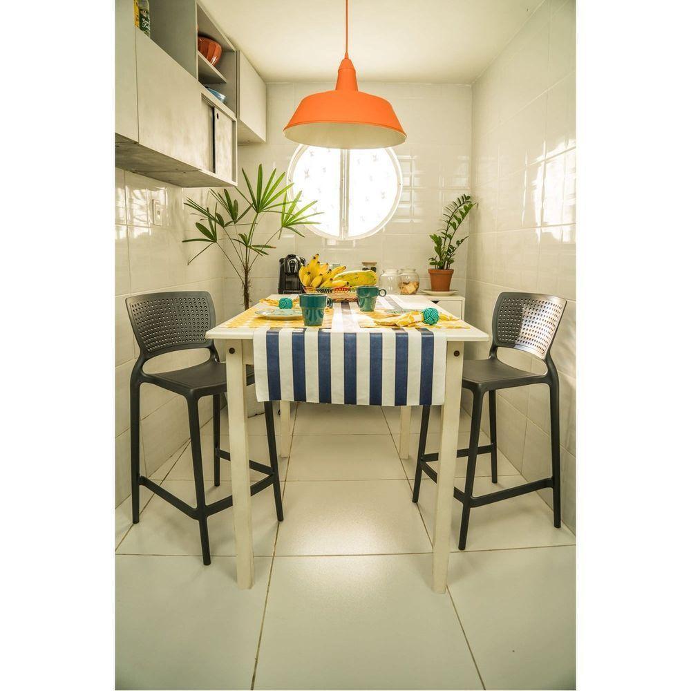 Cadeira Tramontina Safira Alta Residência Em Polipropileno E Fibra De Vidro Grafite Tramontina - 2