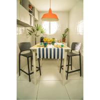 Cadeira Tramontina Safira Alta Residência Em Polipropileno E Fibra De Vidro Grafite Tramontina - 2