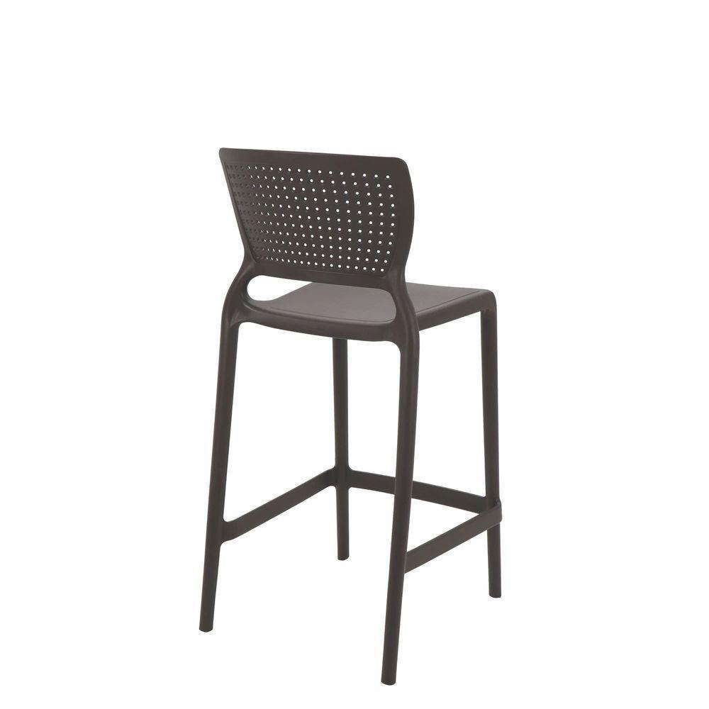 Cadeira Tramontina Safira Alta Residência Marrom Em Polipropileno E Fibra De Vidro Tramontina - 2