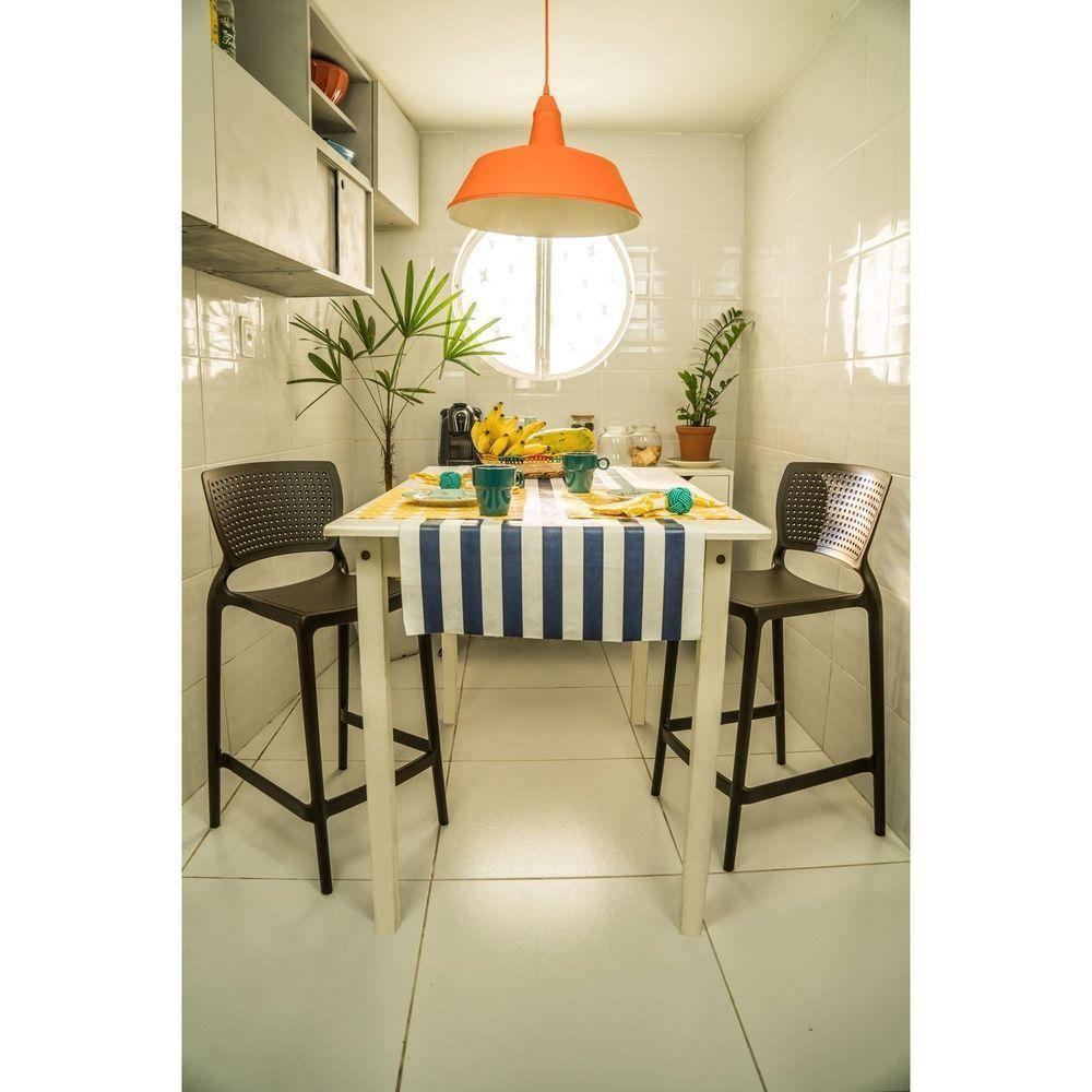 Cadeira Tramontina Safira Alta Residência Marrom Em Polipropileno E Fibra De Vidro Tramontina - 3