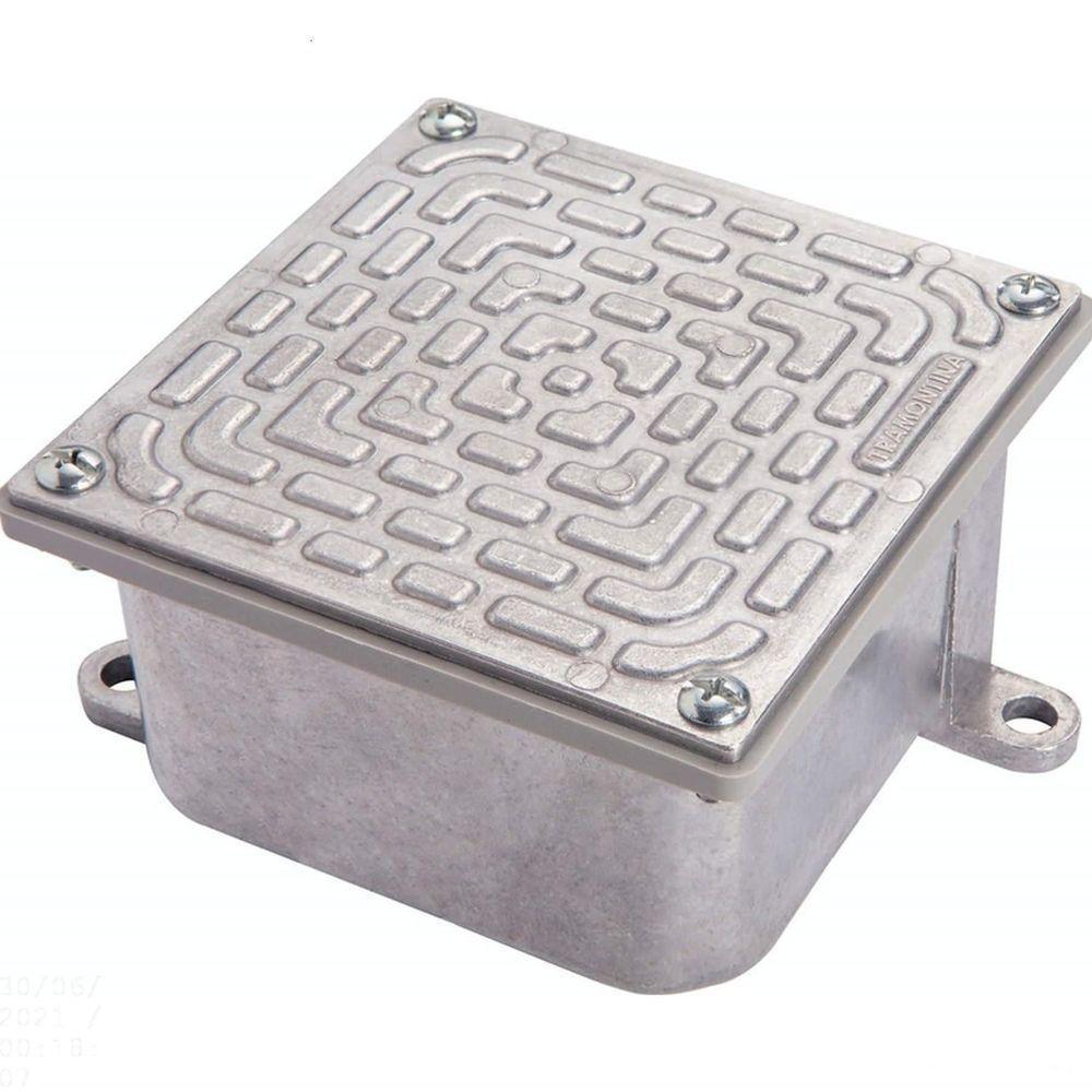 Caixa De Passagem Cp- 2020 Em Alumínio Com Tampa Reversível Tramontina - 1